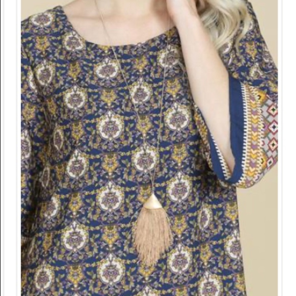 Oversized tassel pendant necklace